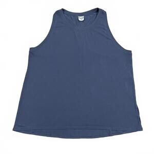 Athleta Blue Gray Athletic Tank Top Size XL
